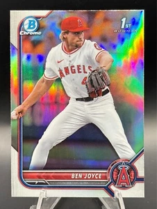 2022 Bowman Draft - Ben Joyce 1st Chrome Refractor - Los Angeles Angels #BDC-109 - Picture 1 of 2