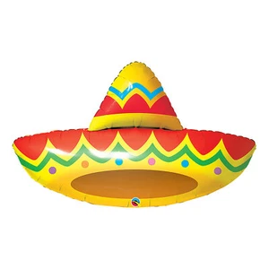 Qualatex Sombrero 41" Mylar Balloon - Picture 1 of 1