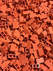 LEGO Koralle 1x2 Stein (3004) - 100 neue Teile - Bausteine - Bild 1 von 6