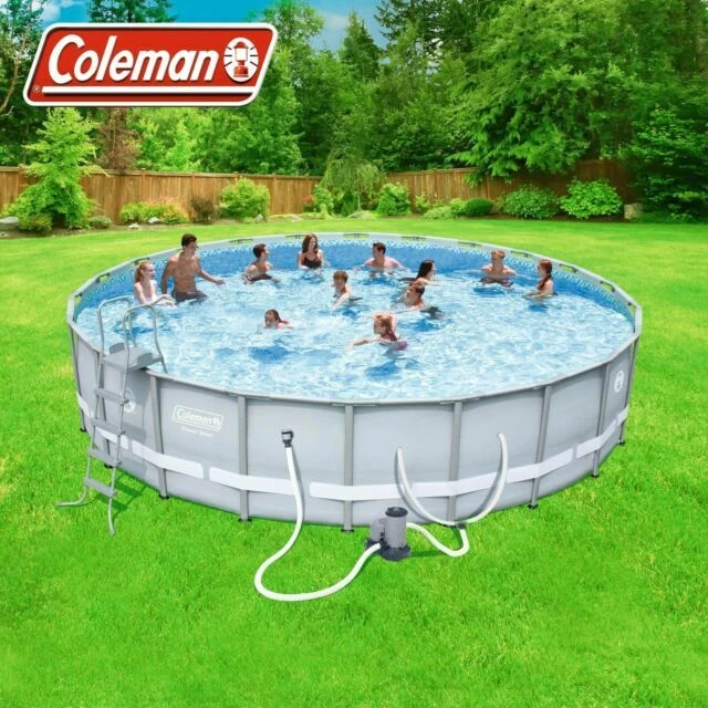 Coleman Steel Frame 90331 22' x 52" Above Ground Swimming Pool