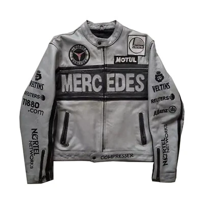 Mercedes Benz Automotriz Moda, Chaqueta F1, Motor Deporte Moda Carreras Chaqueta Foto 1 de 3