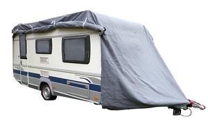 GreenYard Abdeckplane für Wohnwagen oder Wohnmobile Größe M, 550 x 250 x 220 cm - Bild 1 von 8