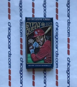 2015 Topps Gypsy Queen HOBBY Box-Topper Mini-Card Pack Look4 Ripken Thomas AUTO - Picture 1 of 11