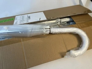 J&A Homes 12 Clear Wedding Umbrellas 46" Large Style Stick Umbrella Bulk Pack - Picture 1 of 3