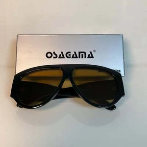 Gafas de sol OSAGAMA de moda retro de gran tamaño aviador para mujeres hombres años 70 diseño de lujo - Imagen 1 de 3