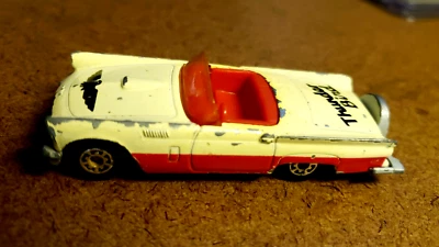 1982 Matchbox 1957 THUNDERBIRD CONVERTIBLE White #42 Get Behind The Wheel  Macao - Image 1 of 4