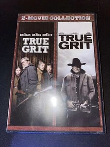TRUE GRIT 2 Movie Collection DVD 1969 & 2010 (Pre-owned Very Good) Ships FREE! - Picture 1 of 4