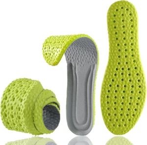 Memory Foam Shoe Insoles for Men Women Absorption and Cushioning for Feet Relief - Picture 1 of 7