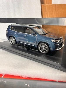 1:18 Scale Jeep Grand Cherokee Commander Denim Blue Diecast Model Car - Picture 1 of 24