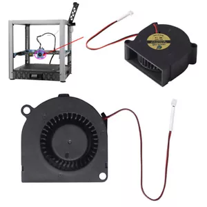 For SV08 3D Printer Extruder Hotend Cooling Fan 5020 Dual Ball Turbo Fan - Picture 1 of 10