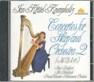 JAN KRTITEL KRUMPHOLTZ Concertos for Harp & Orchestra 3,4,6 Jana Bouskova CD NEW - Picture 1 of 2