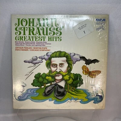 Arthur Fiedler/Boston Pops LP “Johann Strauss Greatest Hits" RCA Red Seal Foto 1 de 4