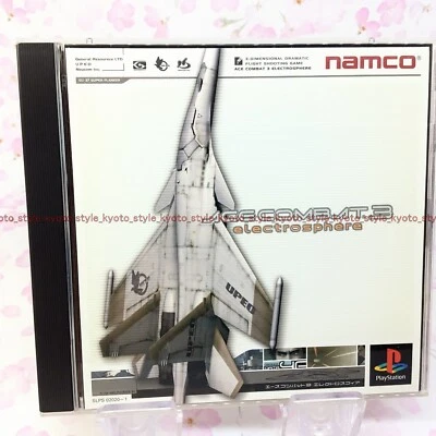 USED PS1 PS PlayStation 1 Ace Combat 3 10642 JAPAN IMPORT - Image 1 of 4