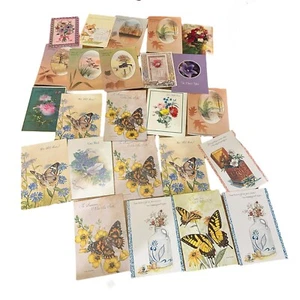 Lote De Tarjetas Y Sobres Sympathy Get Well Años 70 De Colección Hechos en EE. UU. - Imagen 1 de 5