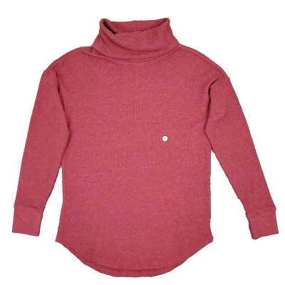 Suéter Eddie Bauer XS Tejido Waffle Myraid Performance Manga Larga Cuello Alto Foto 1 de 4