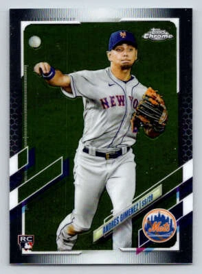 2021 Topps Chrome #88 Andres Gimenez RC (ref 194075) - Image 1 of 2