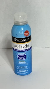 ☀️Neutrogena Wet Skin Sunscreen Spray SPF 50 Sweat Water Resistant - Picture 1 of 2