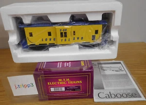 MTH 20-91041 LONG ISLAND RAILROAD LIRR BAY WINDOW CABOOSE O SCALE ZUGWAGEN C-69 - Bild 1 von 2