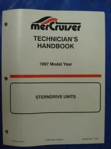 806534970 Technician's Handbook, 1997 Mercruiser Model Year "Sterndrive Units" - Picture 1 of 10