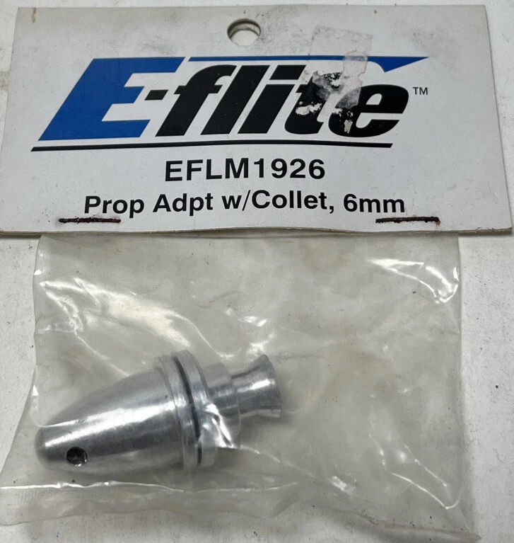 EFlite EFLM1926 Prop Adapter W/ Collet 6mm NOS - Image 1 of 1