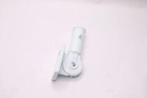 Evergreen Two-Position Flag Pole Bracket Aluminum White 04003 - Picture 1 of 3