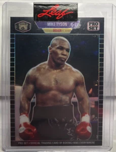 Mike Tyson 2023 Feuille Pro Ensemble Métal Noir #PSG-15 - Lourd Boxe #' D 30/49 - Picture 1 of 2