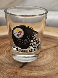 NFL Pittsburgh Steelers Helmet Logo Shot Glass 2 1/4" Hunter MFG - Picture 1 of 10