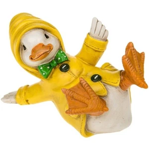 Small Puddle Duck Sliding Decorative Quirky Figurine Gift - Picture 1 of 1