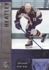 2001-02 Upper Deck Ice Hockey #85 Dany Heatley