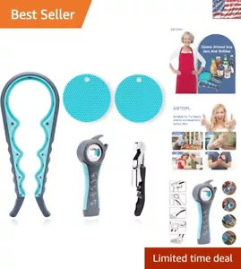 Apri Barattoli e Cavatappi Multifunzione 5 in 1 - Ideale per Indipendenza Anziani - Foto 1 di 8