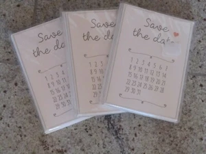 Depot Save the Date Einladungskarten Hochzeit Geburtstag Verlobung...30 Stk*NEU* - Bild 1 von 1