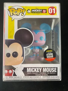 Funko POP! Disney #01 Mickey Mouse 90 Years Blue & Purple Funko-Shop Exclusive - Picture 1 of 2