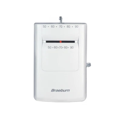 Termostato mecánico Braeburn 505 solo calor 24V Foto 1 de 4