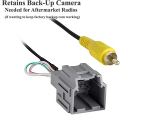 Integración de cámara de respaldo: mantiene la cámara de fábrica funcionando con radio de repuesto BK3 - Imagen 1 de 1