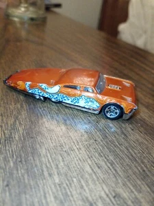 HOT WHEELS SLIKT BACK Mattel Die-Cast Orange Purple Panther 1:64 2003 - Picture 1 of 9