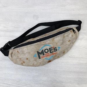 Moe's Southwest Grill Burrito Fanny Pack Crossbody Bag Promo Advertising Prize - Picture 1 of 9