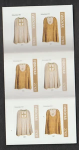 Faroe Islands Booklet Pope robes clothing 2021 - Bild 1 von 2