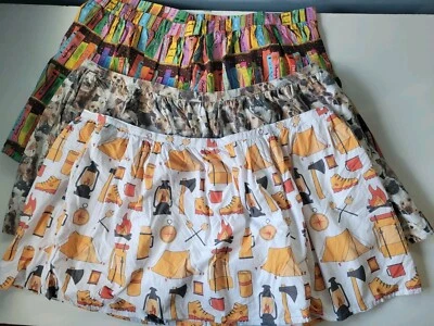 Lote de 3 faldas estampadas para mujer talla 4X Foto 1 de 4