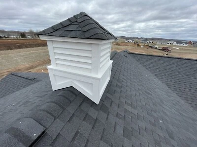 CUPOLA Custom LP Cupola (Shingles, Louvers, Drip Edge) Roof Pitch - Image 1 of 4