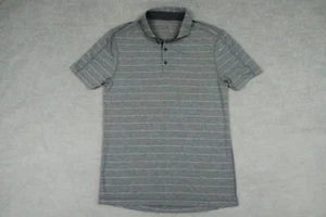 Lululemon Shirt Herren Medium? Polo Golf grau beheizt kurzärmeliges Logo - Bild 1 von 9
