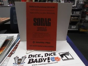 Manual Sorag de Organización y Equipo Paranoia Prensa Viajero Pub. 1981 - Imagen 1 de 3