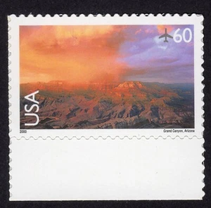 Scott #c135 Grand Canyon Single Air Mail 60¢ Stamp - MNH w/Selvage - Picture 1 of 1