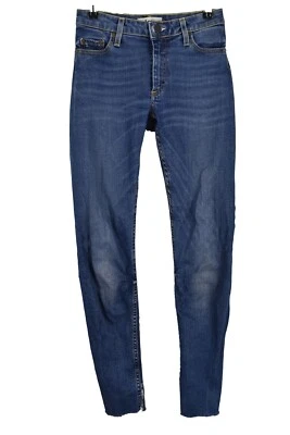 Pantalones de mezclilla ACNE azules para mujer talla 25/32 calce ajustado algodón elastano flexibles/frescos Foto 1 de 4