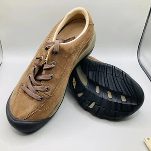 Keen Toyah Brown Suede Hiking  Shoes Womens Size 5.5 Leather Outdoor New w/o Box - Picture 1 of 4