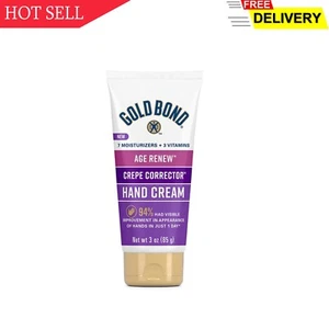 Gold Bond Age Renew Crepe Corrector Hand Cream, Replenishing & Smoothing Form... - Picture 1 of 8
