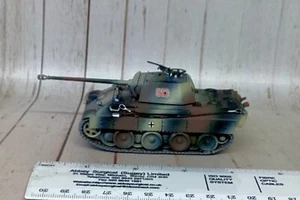 *MATCHBOX CODE 3* PANTHER TANK, REPAINTED IN CAMOUFLAGE COLOURS, SCALE 1/72. - Picture 1 of 4