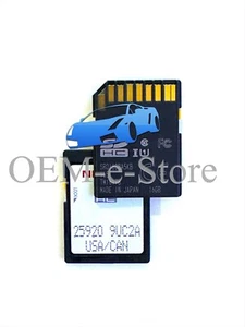 Genuine Navigation GPS DATA Memory SD Card U.S Map # 9UC2A Fit Some 2017 Murano - Picture 1 of 2