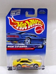 Lexus SC 400 1999 amarillo serie 3D Hot Wheels HW Seein - Imagen 1 de 4