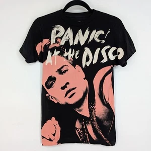 Panic! At The Disco T-Shirt Adult Size XS Brendon Coral Graphic Print Rock Band - Picture 1 of 9