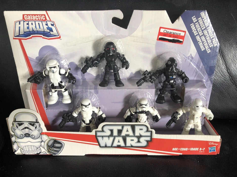 2014 Star Wars Galactic Heroes Imperial Forces Storm Trooper Figure Pack